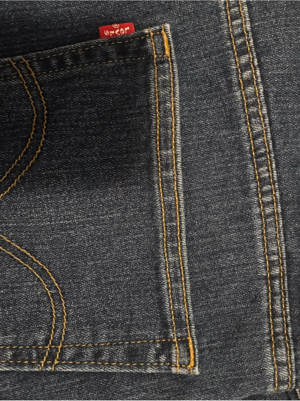 Levi's 550 Relaxed Fit Men's Jeans 38x30 Dark Wash 100% Cotton